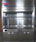 Stainless Steel Laboratory Fume Cupboard with Horizontal Airflow - 1 Year