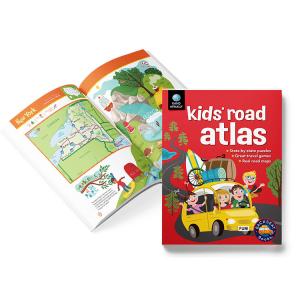 Wholesale Soft Cover Paperboard Kids Activity Books , Art Paper Road Atlas Books from china suppliers