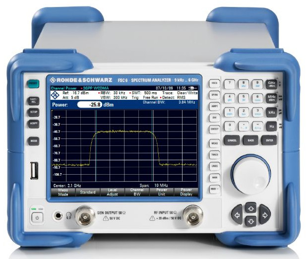 FSC6 Professional Rf Spectrum Analyzer 9kHz-6GHz Rohde And Schwarz