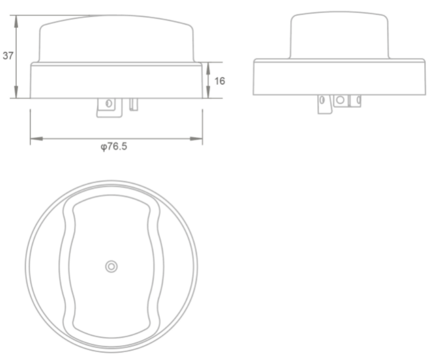 Environment IP66 Shorting Cap Short Circuit Cap For Lighting Equipment Of NEMA Sockets