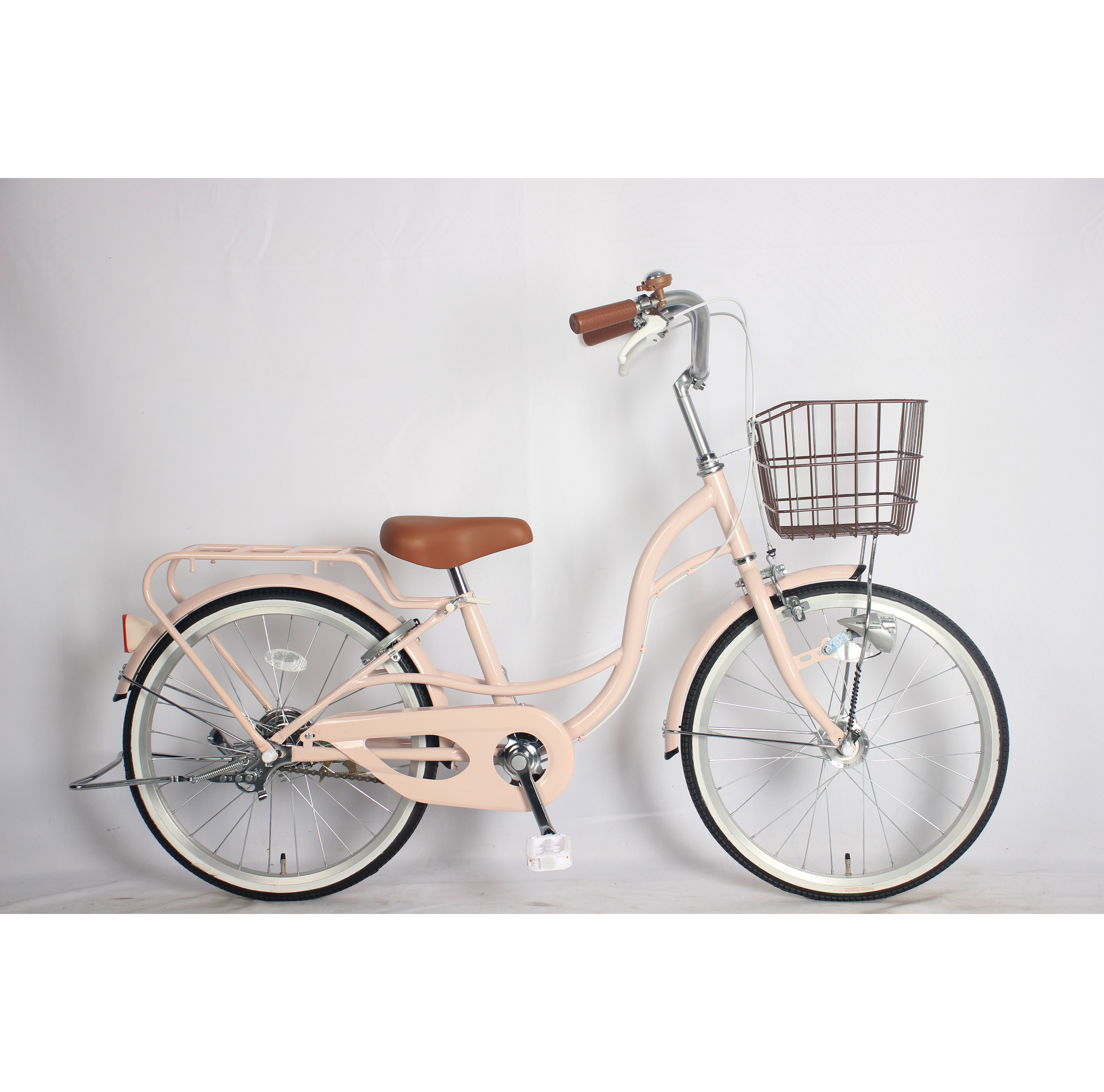 Single Speed City Commuter Bikes 24 Inch Steel Bike For Women