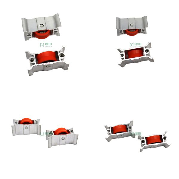 Door Hardware Nylon Pulley Sliding Door Roller Aluminium Window Roller