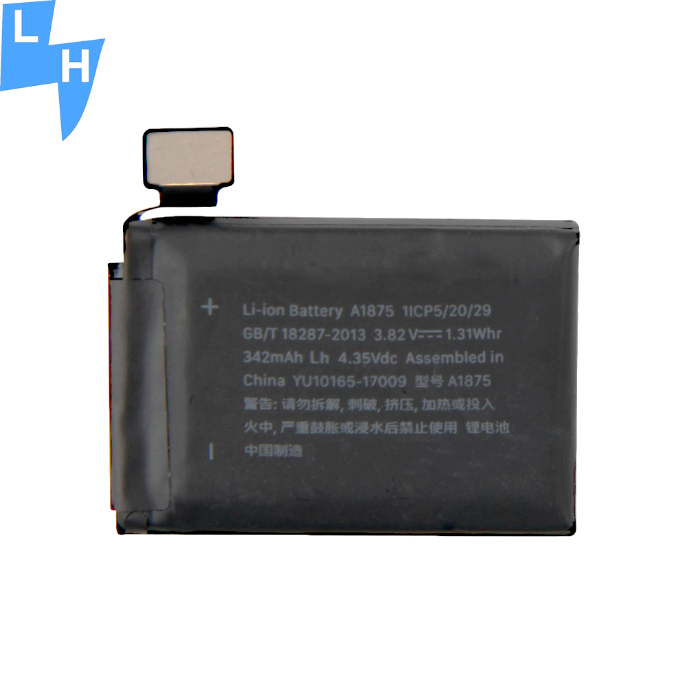 Stock 342mAh Lithium Battery for Apple Watch Series 3 42mm A1850 A1875 iWatch Phone