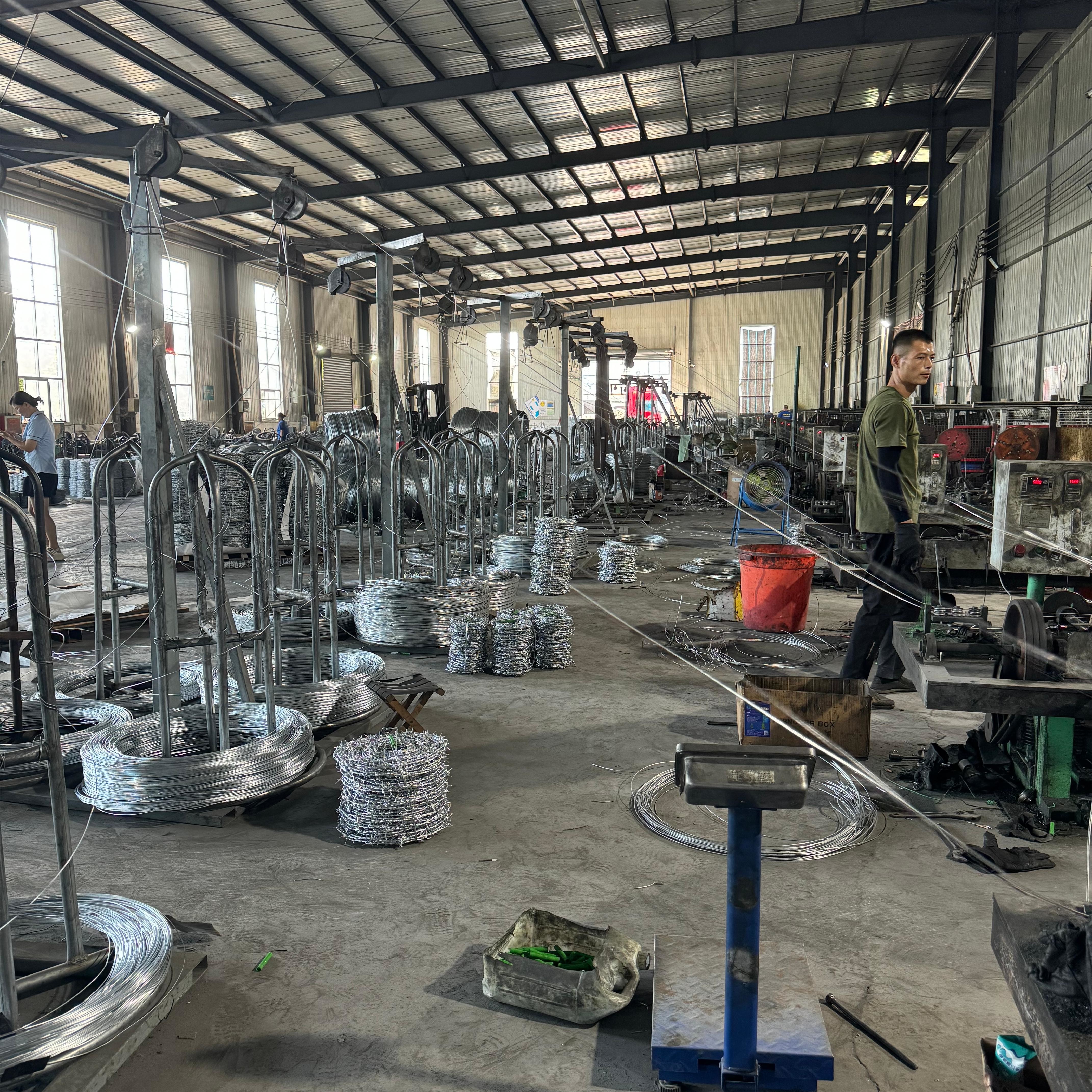 PVC Or Galvanized Security Barbed Wire For Border Protection
