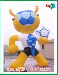 Sport Games Inflatable Cartoon Characters H3 - 8m PVC Colorful Mascot Cartoon