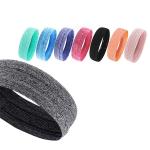 Girls Athletic Soft Elastic Stretch Headbands Soft Stretchy Fitness Tennis