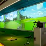 Realistic Sports Ar Golf Simulator Interactive Golf Projection Wall Golf