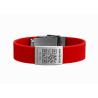 Buy cheap OEM Accept Laser Engraved Silicone Wristbands Size 220*18*2mm For Sport from wholesalers