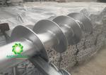 HDG Steel Foundation Screw Anchors / Fence Post Ground Screw Corrosion
