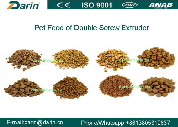 2 Ton Large Capacity Stainless Steel 304 Extruding Machine Pet Food Processing
