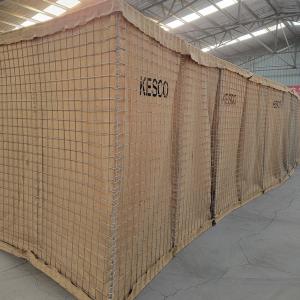 Wholesale Welded Military Sand Gabion Box Wall Hesco Barrier Army Protective from china suppliers