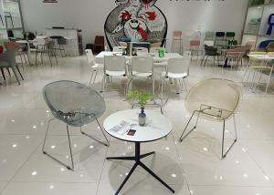 Wholesale 45cm 75cm Clear Acrylic Dining Chairs PC Polycarbonate from china suppliers