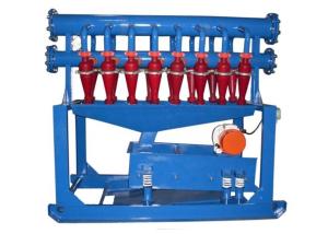 Wholesale Petroleum Drilling Desander And Desilter , Desilter Drilling Equipment Large Handling Capacity from china suppliers