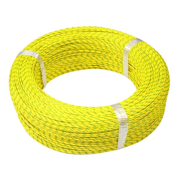 UL3071 600V 200C 13 - 18 AWG Fiber Glass Silicone Rubber Wires FT-2 For Home