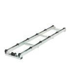 Hot dip galvanized boat trailer double axles boat trailer hydraulic boat trailer