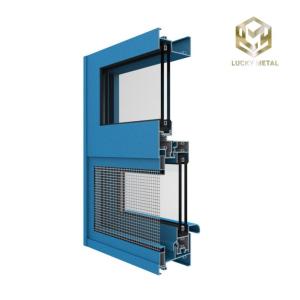 Wholesale Post-Consumer Recycled Aluminium Door Frame Profile Ocean Plastic Blend from china suppliers