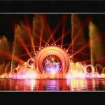 Floating Garden Musical Fountain High Spray Hotel Signal Control