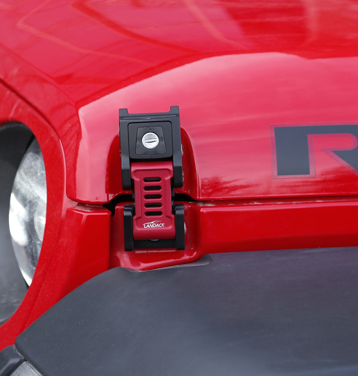 Aluminum Alloy Hood Latch Lock Catches JEEP Jl Locking Hood Latches