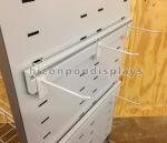 Sports Products Freestanding Metal Gondola Shelving Units Double Sided With 4