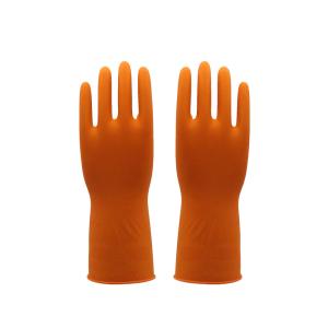 Wholesale Durable Dip Flocklined Rubber Gloves Latex Gloves For Household Kitchen Use from china suppliers