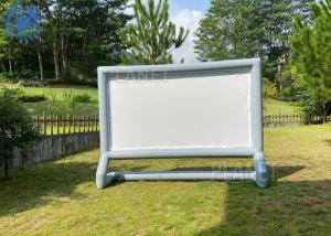 Wholesale Sealed Outdoor Backyard Inflatable Projection Movie Screen Inflatable Film Screen from china suppliers