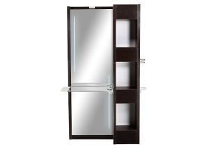 Wholesale 77 Inches Salon Styling Stations Single Side Mirror With Dryer Holder from china suppliers
