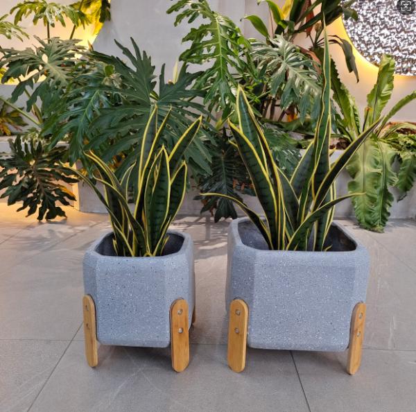 Charcoal Oven Fiber Clay Planter Keep 5-6 Years Outdoor for Camping Burners