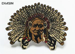 Wholesale 2D Eco - Friendly Clothing Embroidered Badges No Minimum Feather from china suppliers