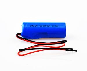 Wholesale LiFePO4 Lithium Emergency Exit Sign Battery 18500 3.2V 1000mAh from china suppliers
