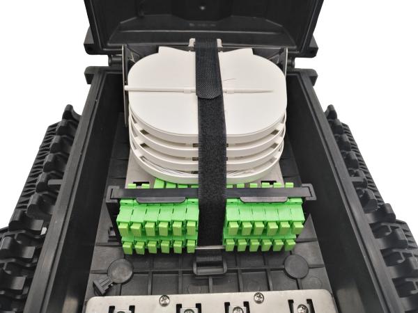 FTTH Drop Cable 16 Ports Fiber Optic Cable Joint Box, Fiber Optic Junction Box