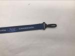 Promotion Neck Strap Dye Sublimation Lanyards For Card Holder , Black Color