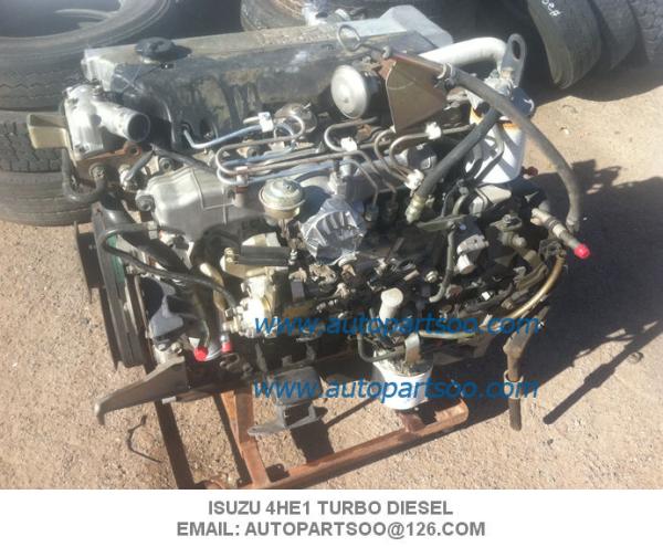 High Performance Isuzu Marine Diesel Parts 4he1 Turbo Diesel Engine Competitive