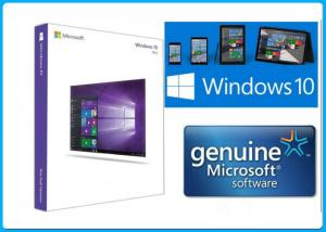 China Windows 10 Pro Retail Box , 64 Bit Windows 10 pro OEM license 100% Working Serial Keys on sale