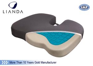 Wholesale 55Kg / m3 Memory Foam Stadium Seat Cushion , Gel Coccyx Seat Cushion from china suppliers