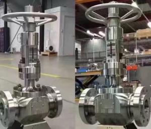 Wholesale Updated Forged Floating Top Entry Ball Valve , Stainless Steel Ball Valve Good Sealing Effect from china suppliers