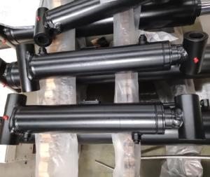 Wholesale Trucks Loader Farm Hydraulic Cylinders Double Acting Welded Mid Pressure from china suppliers