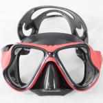 Tempered Glass Lens Diving Snorkel Mask Leak Proof For Easy Breath