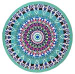 Outdoor Sunflower Beach Blanket, Beach Towel, Beach Cover Tapetry, Roundie Beach
