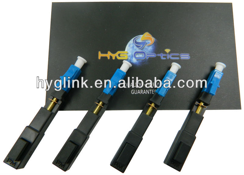 Fiber optic LC/UPC fast connector