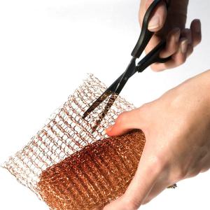 Wholesale Copper Knitted Woven Wire Mesh Tube High Flow Through Acid / Alkali Resistant from china suppliers