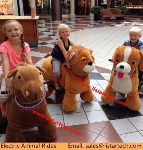 Wholesale Funny Stuffed Animals, Kiddie Animal Ride Entertainment Happy Kids Rides for Shopping Mall from china suppliers