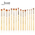 Jessup Bamboo Makeup Brushes Set Full Eye Makeup Kit ODM Available