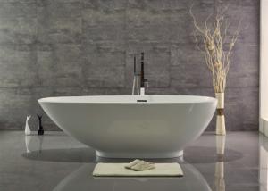 Wholesale 1900mm Freestanding Pedestal Tub , American Standard Freestanding Tub With Faucet from china suppliers