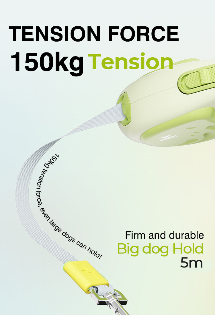 Automatic Led Pet Leashes Retractable Suitable For Walking Dogs Puppy Lead