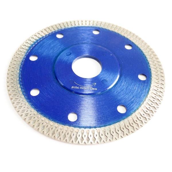 HUACHANG Hot Press 5inch 125x0.8/1.2x10x22.23mm Blue Circular Diamond Saw Blade