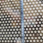 Custom Size 304 Stainless Steel Perforated Metal Mesh Flat Sheet Trays For Oven