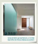 Frosted Glass Interior Doors (clear, bronze,grey,green,blue)