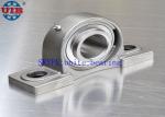 Low Noise SSF204 Bearing Housing Types , Stainless Steel High Precision Bearing