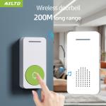IPX4 Waterproof 200m Video Doorbell Wireless Long Range 6 Colors