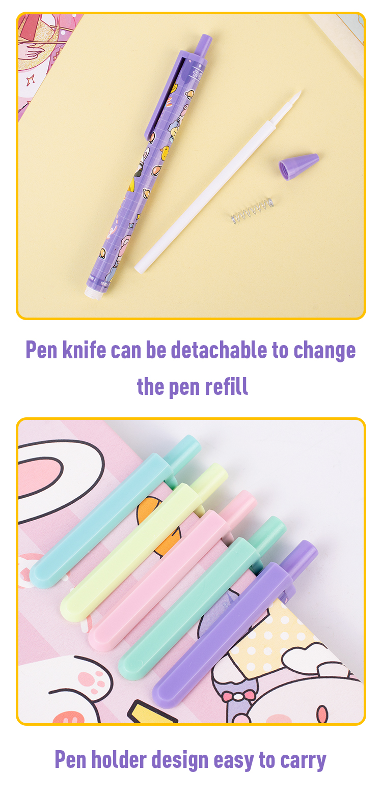 Ten Color Options for Art Engraving Portable Pen Shape Craft Hobby Knife Paper Pen Cutter